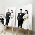 ảnh Cưới Khung Gỗ Nổi