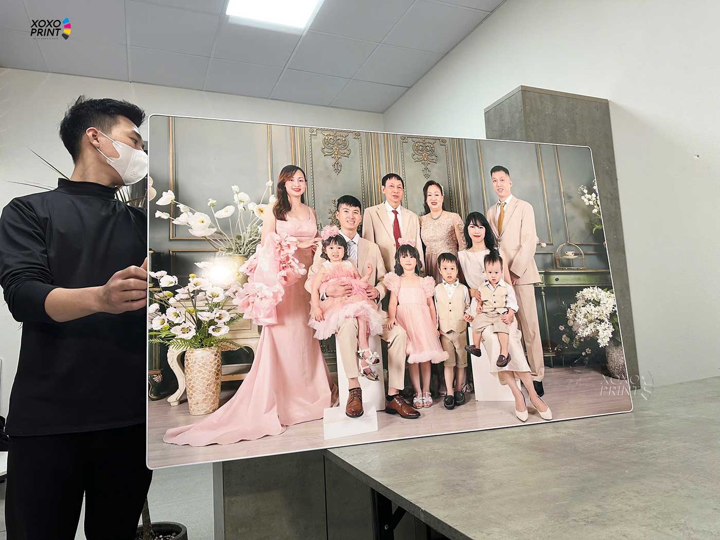 ảnh Gia đình 80x120cm