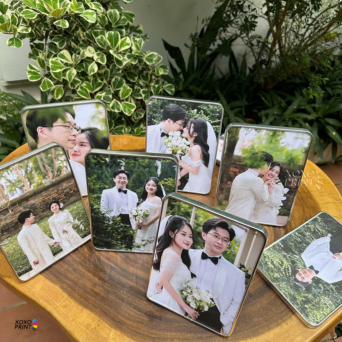 ảnh cưới để bàn15x21cm