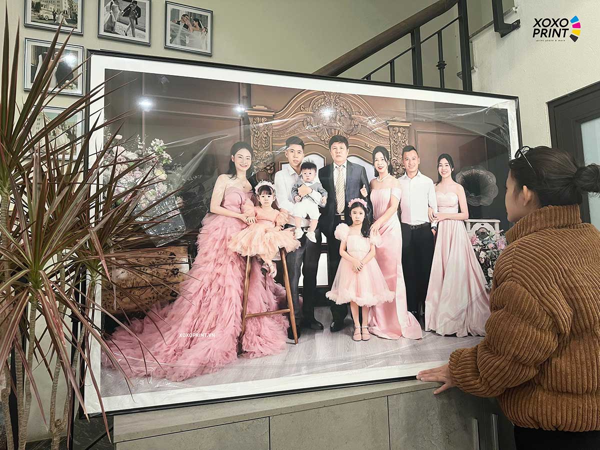 In Khung ảnh Gia đình Khổ Lớn 100x150cm