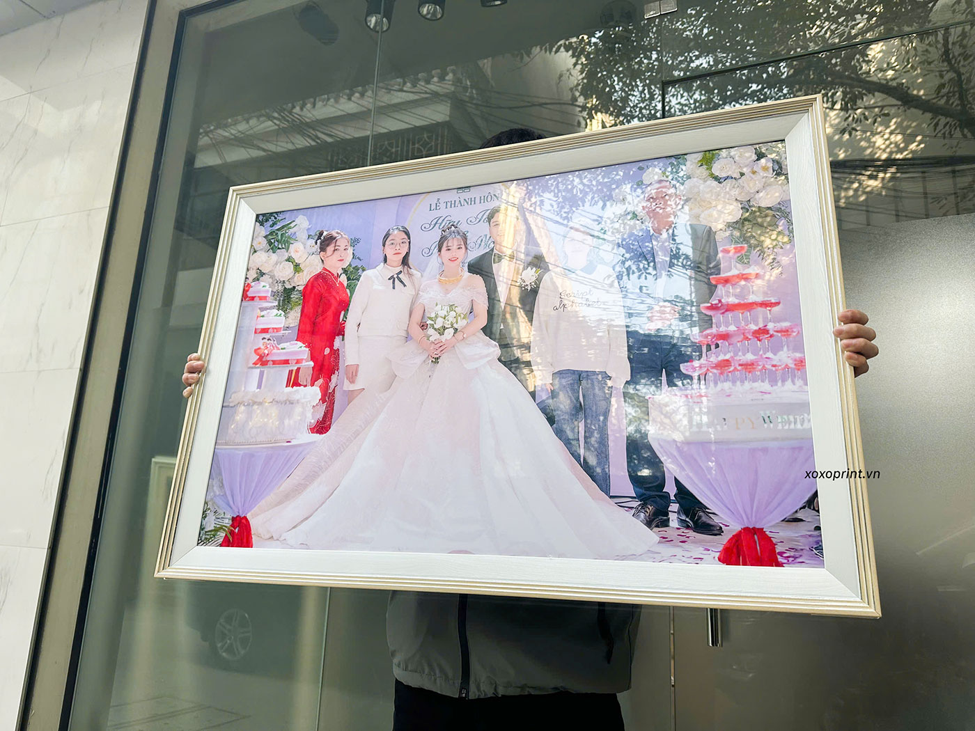Khung Anh Gia đình Cao Cấp Kx04
