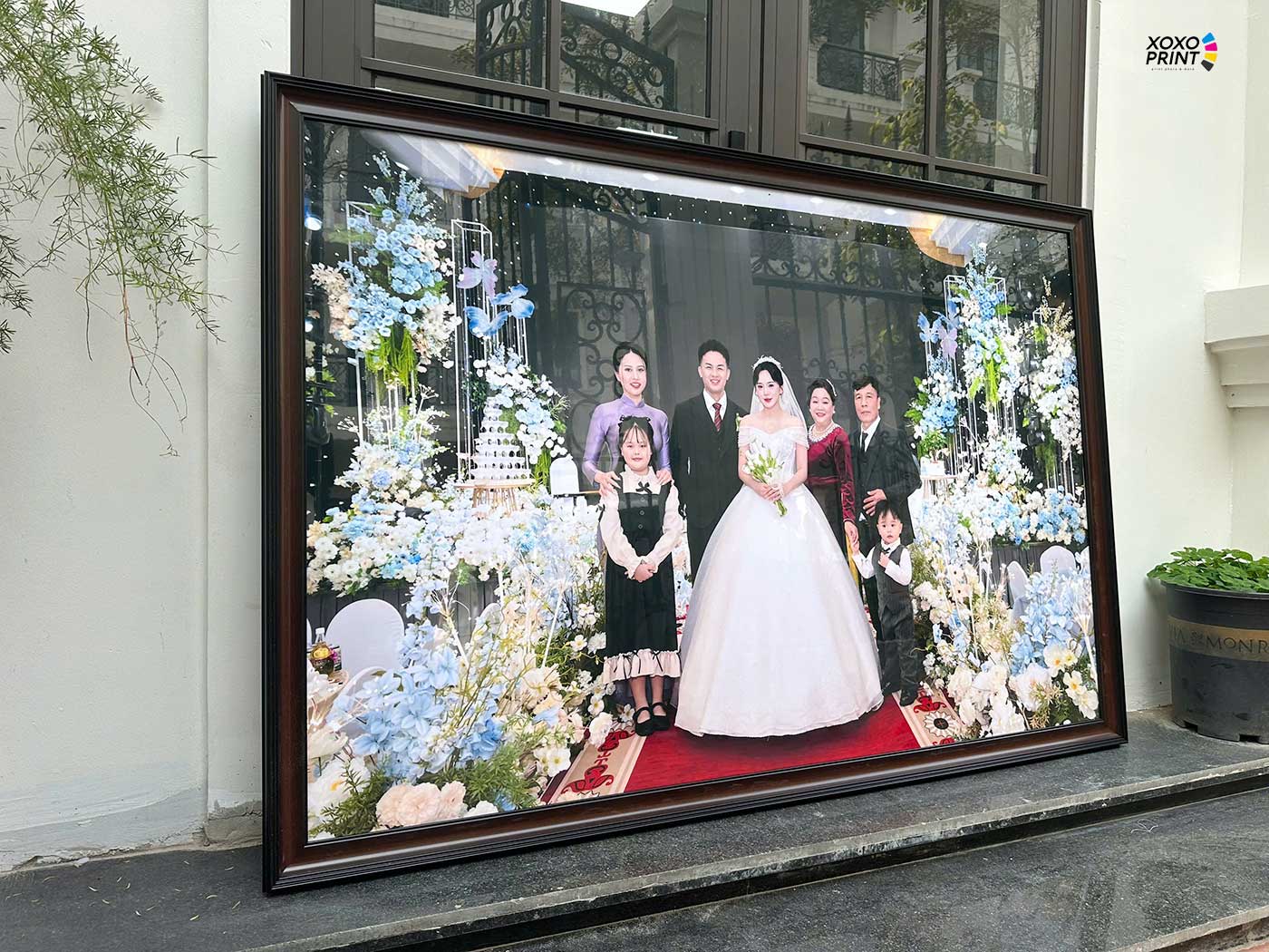 Khung ảnh Gia đình Khổ Lớn 100x150cm