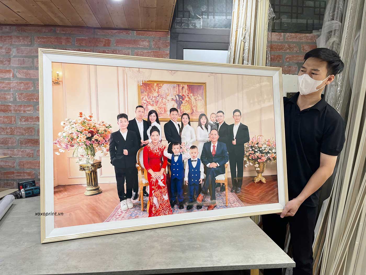 Khung ảnh Gia đình Khổ Lớn Kx04