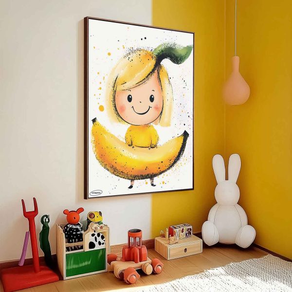 Mockup Tranh Kid 24