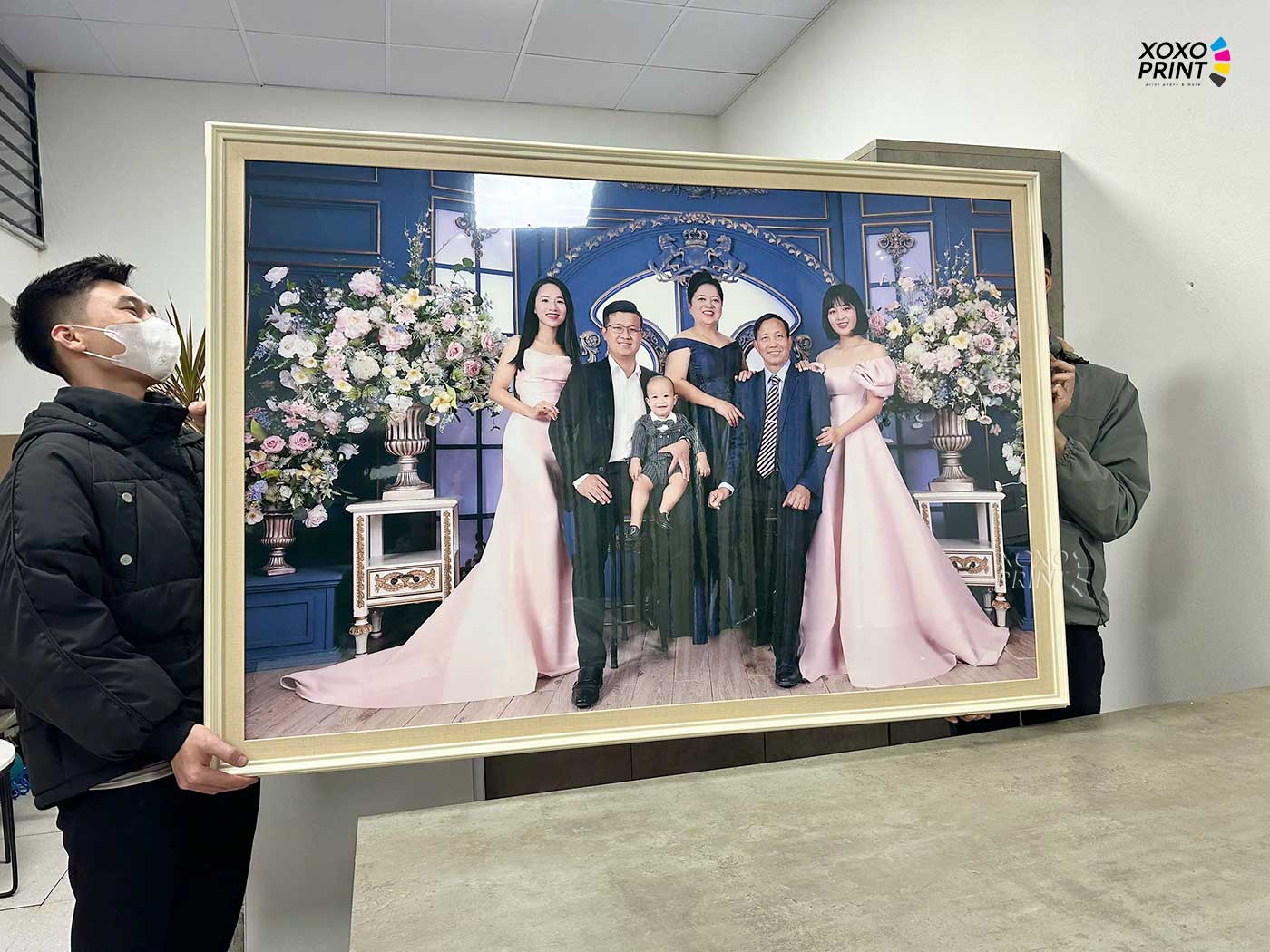 ảnh Gia đình Khổ Lớn 100x150cm