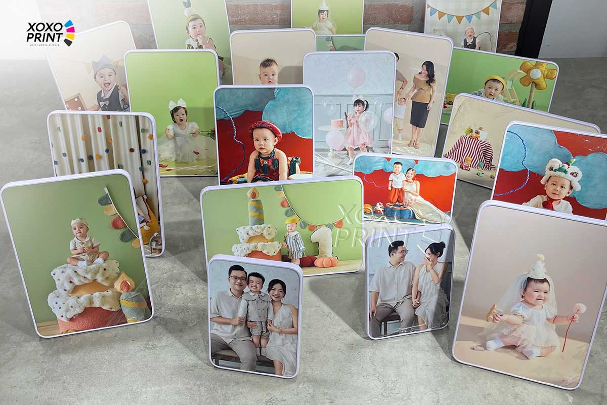 ảnh Tráng Gương Viền Trắng