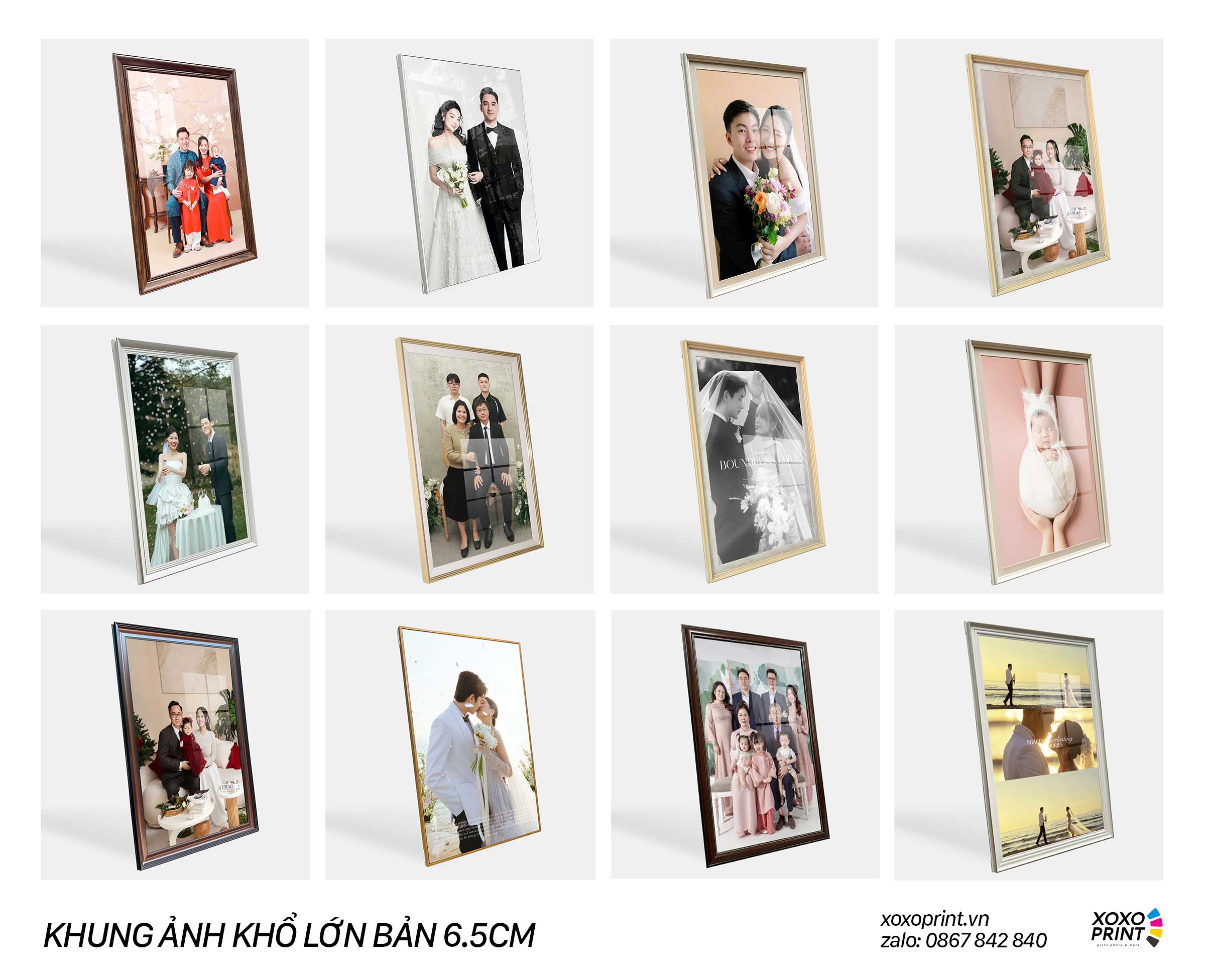 Khung ảnh Khổ Lớn Xoxoprint