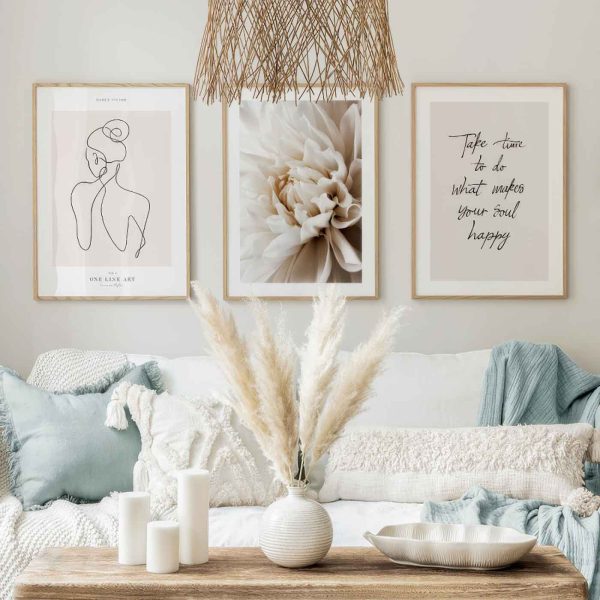 Calm Beige Trio