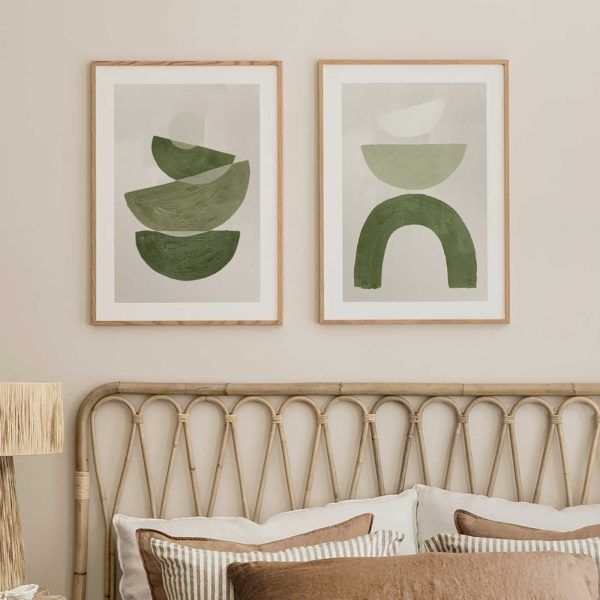 Green Graphic Duo