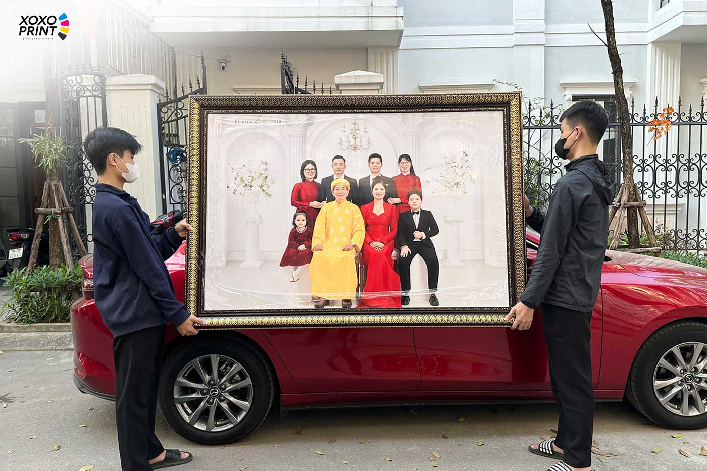 ảnh 100x150cm Khung Bản To