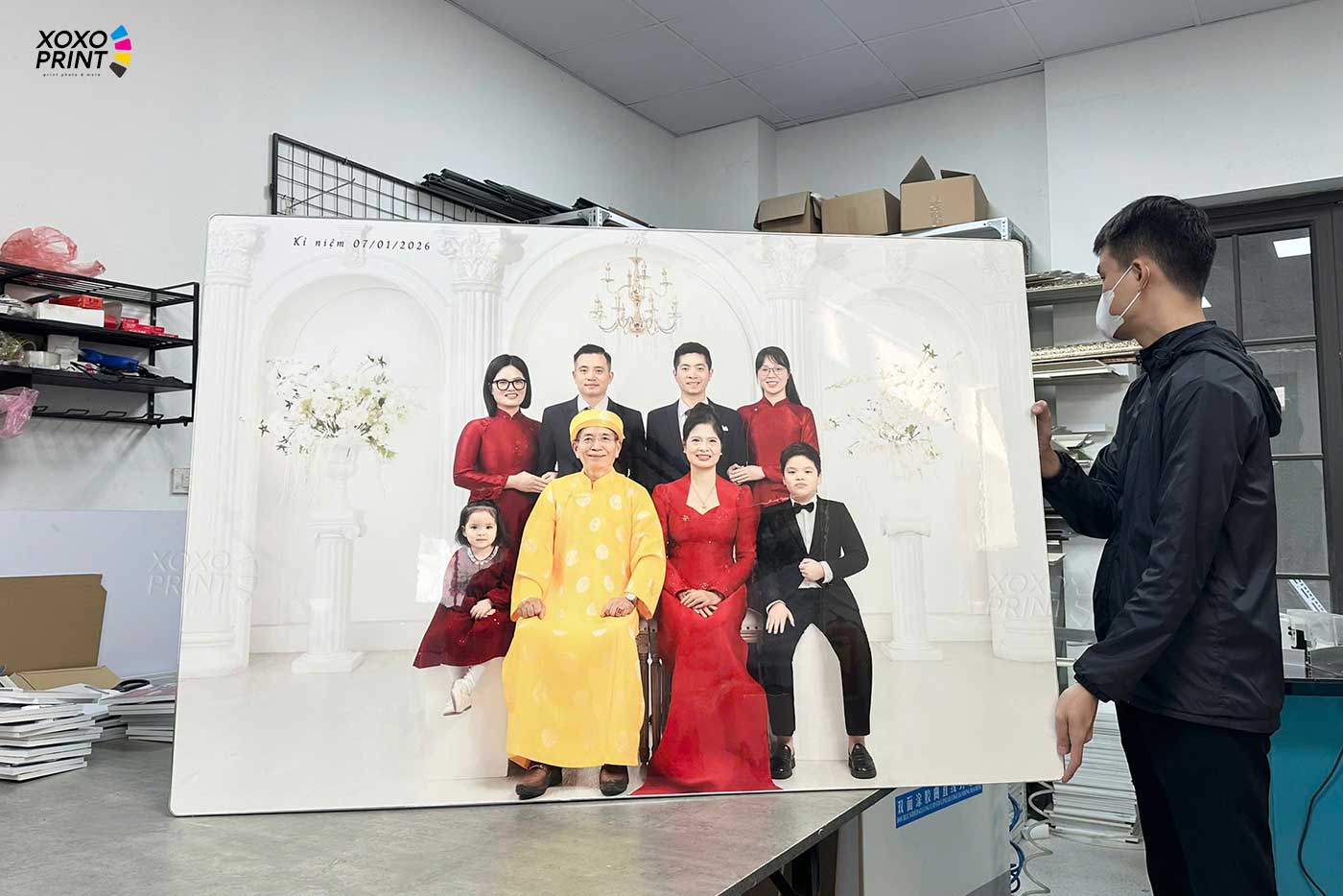 ảnh Tráng Gương 100x150cm