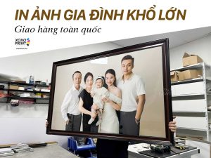 In ảnh Gia đình Khổ Lớn