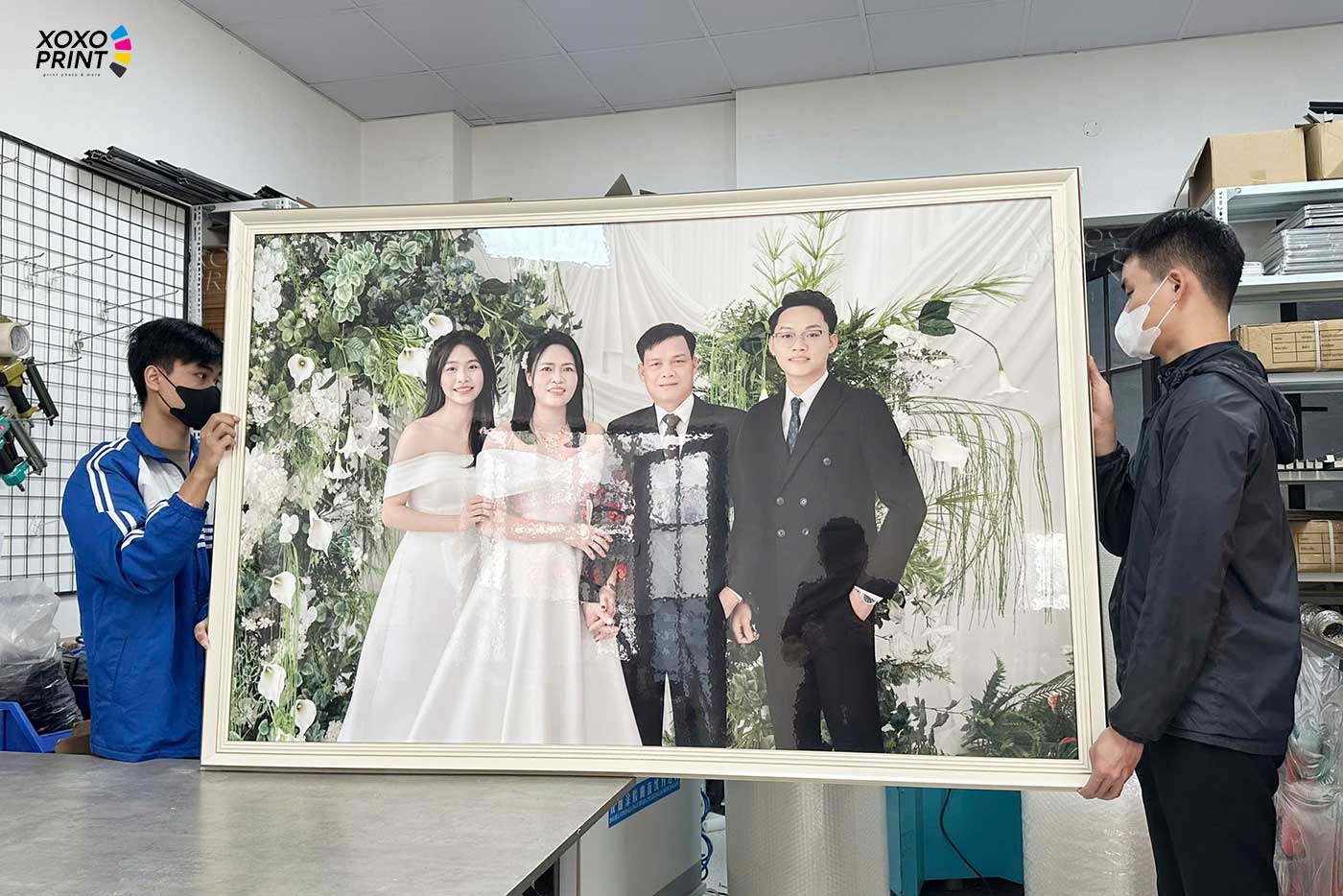 In ảnh Gia đình Khổ Lớn 120x180cm