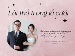 Lời Thề Trong Lễ Cưới Vows