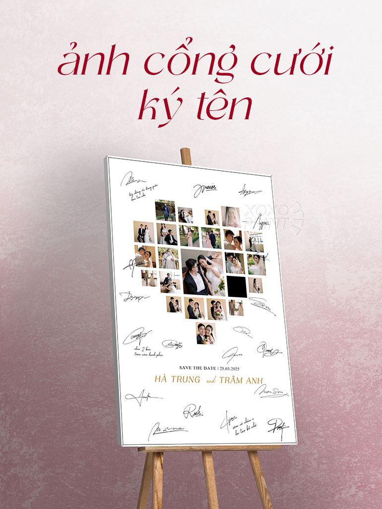 ảnh Cổng Cưới Ký Tên