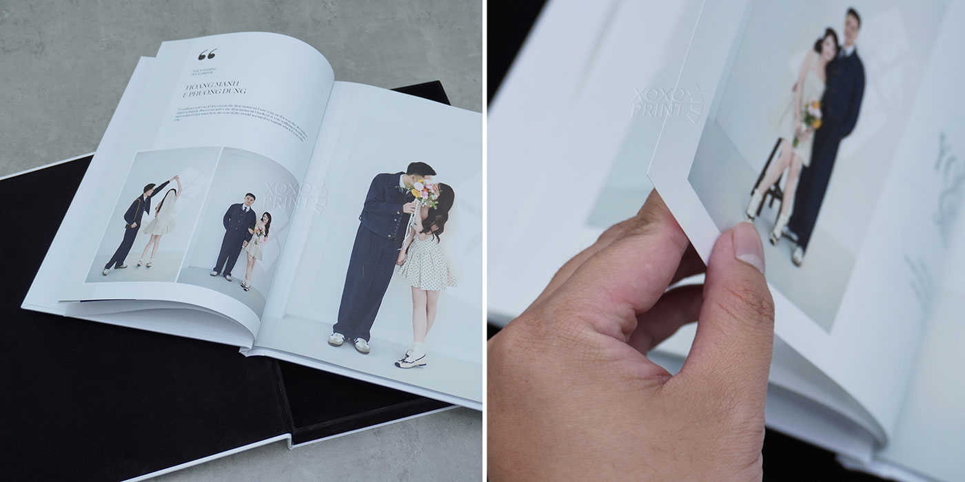 Detail Photobook Tạp Chí Tờ Mỏng